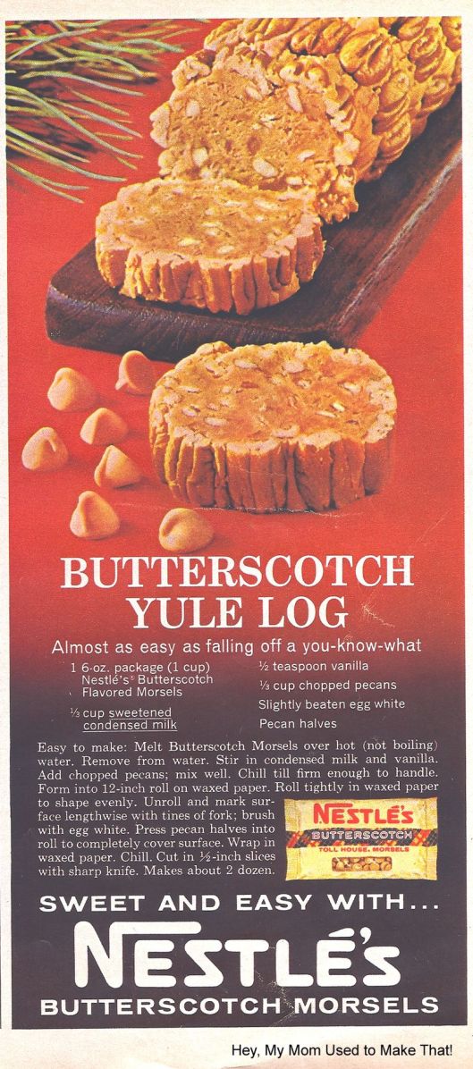 I love the cutline on this ad. “Almost as easy as falling off a you-know-what.” Um, a log perhaps? 