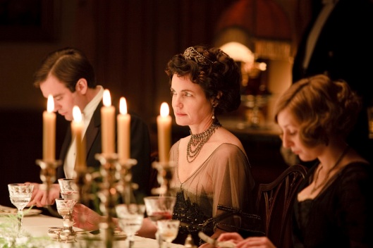 Lady Cora Crawley, the Countess of Grantham, played by the beautiful Elizabeth McGovern.