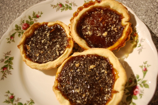 Sweet, delicious treacle tarts.  No wonder Harry Potter loved them!